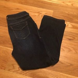 Vera wang cropped jeans size 8